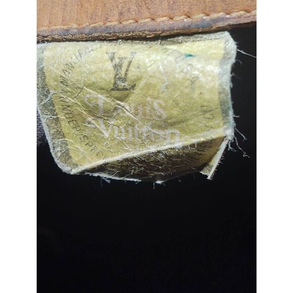 Rare VTG Louis Vuitton Monogram Marais Bucket Purse Handbag LV 1970s French Co - Picture 11 of 11